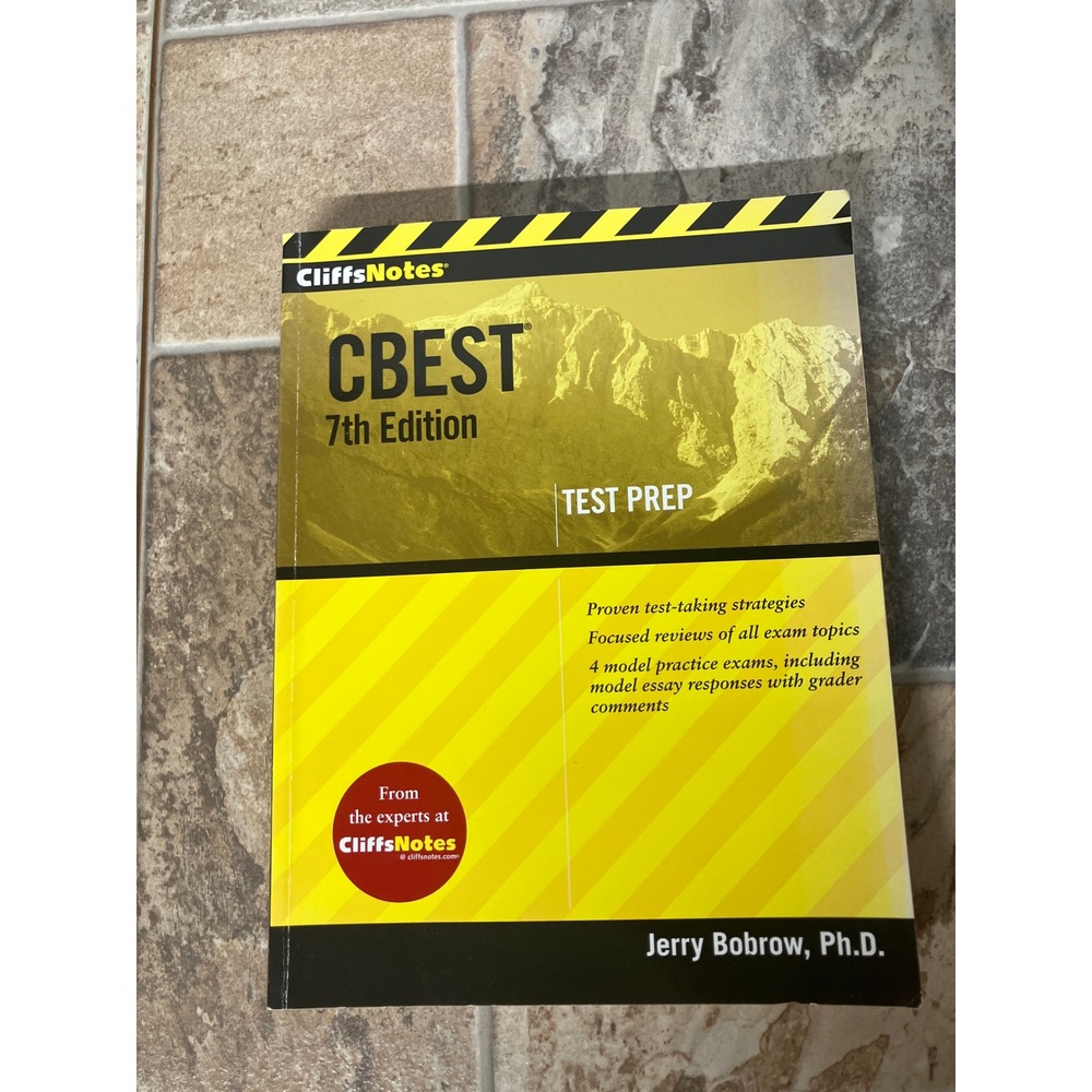 CliffsNotes CBEST 7th Edition Test Prep California Basic Education Skills Test